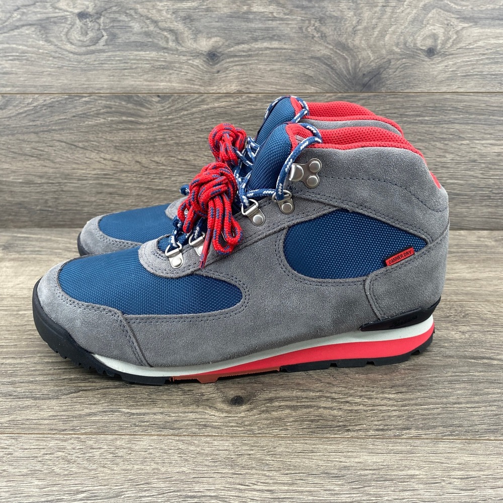 Danner Jag II Alpine Design Hiking Boots Men's Size‎ 9 D Steel Gray Blue Teal